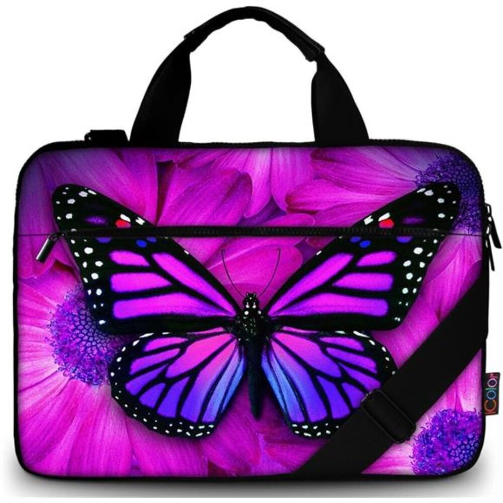 Canvas Laptop Carrying Shoulder Sleeve Carrying Case Protective Bag Briefcase